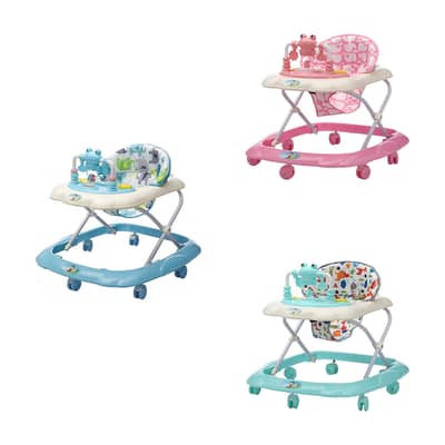 Cartoon Pattern Baby Walkers with Music - مشاية أطفال بنقش كرتوني