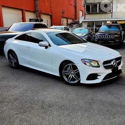 MERCEDES-BENZ E400 COUPE AMG 4MATIC 2018 MINT CONDITION