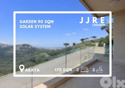 Prime Location Apartment In Araya For Rent / شقة في عاريا للإيجار