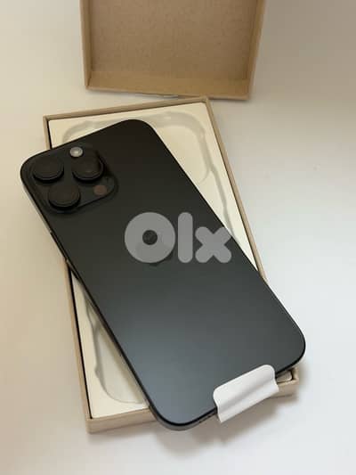 iPhone 16PM 256GB Sim Titanium Black