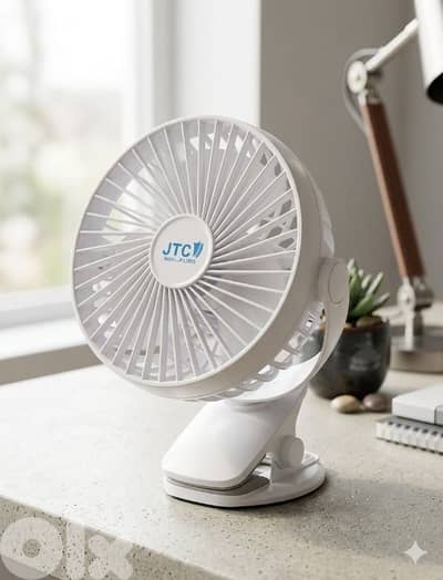 mini fan charge JTC 5" مروحة صغيرة