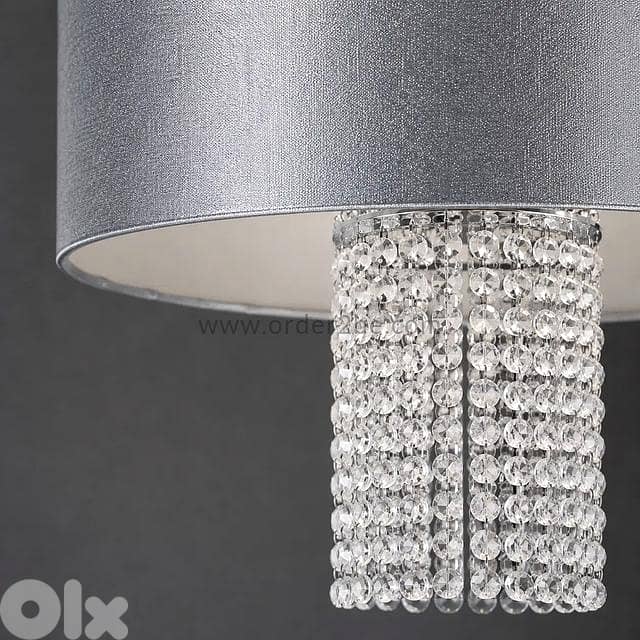 Reality KING Crystal Drum Pendant Light 3