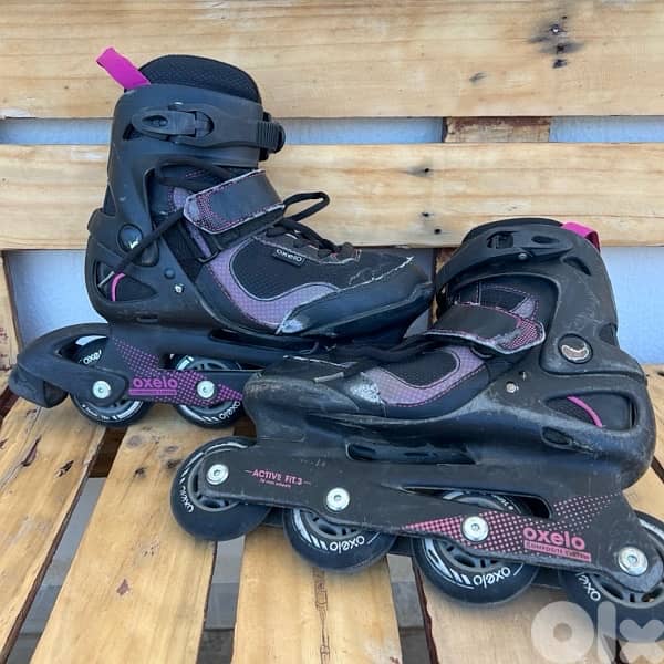 Oxelo Inline Roller Skate (38) 3