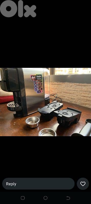 used 1 time coffee machine 5