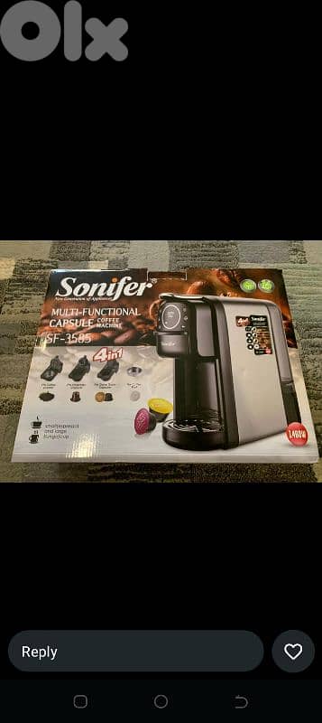 used 1 time coffee machine 8