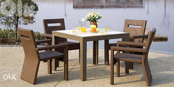 rattan table ce1