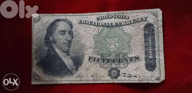50 سنت امركي قديم سعره 70$