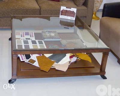 Large Center Table Square طاولة وسط ضخمة