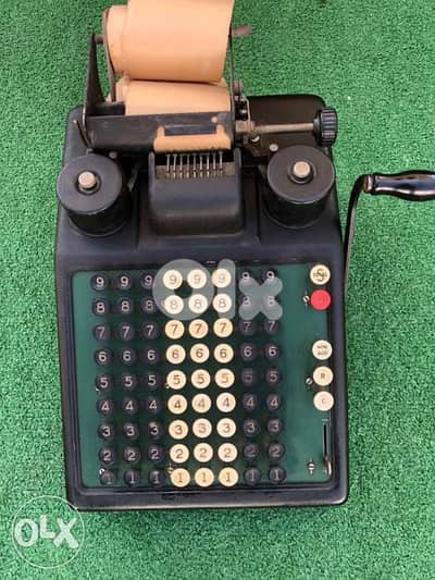 BURROUGHS mechanical calculator