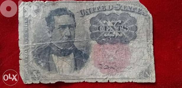 10سنت امركي قديم سعره  75$