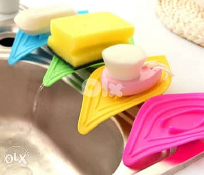 Elegant leaf shape soaps sponges holders 1 for 2$