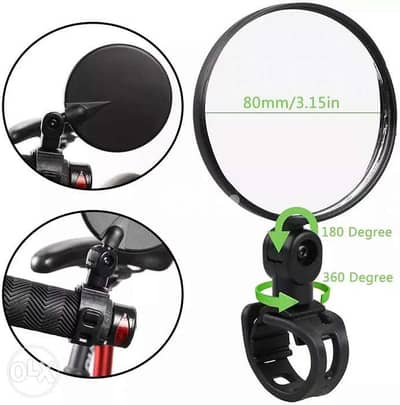 360°review Cycling mirror
