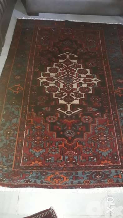سجادة عجمية قياس210×140حالتها ممتازة حلوة اصيلة 1