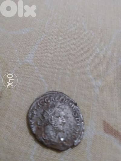 Roman Silvered Billion coin for Emperor Valerian year 255 AD