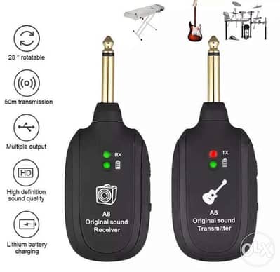 wireless guitar jack جهاز لاسلكي للالات الموسيقية