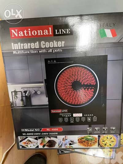 national 3500 W infrared cooker