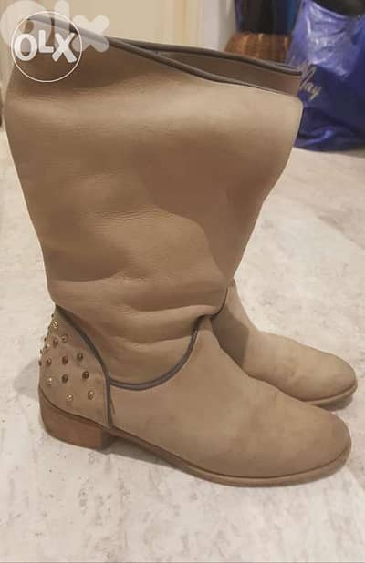 Bottines size 40 leather