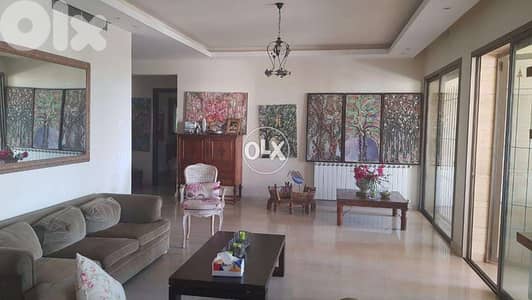 L08730 - Apartment For Rent with Garden and Terrace in Baabdat