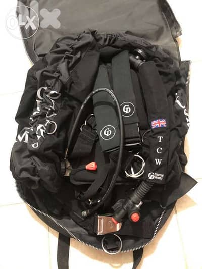 Technical Cordless Wing (TCW) Diving Instructor Equipment BCD