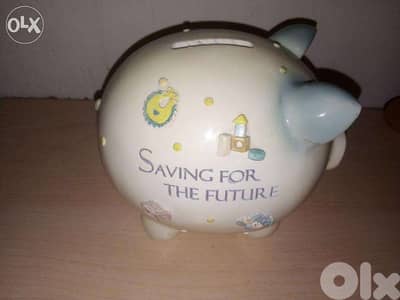 Ceramic piggy bank