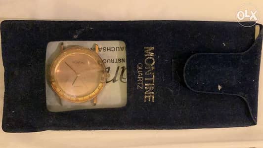 Montine Gents Gold Plated Genuine!