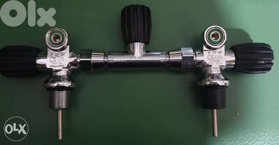 Doble tank mainfold for aluminium