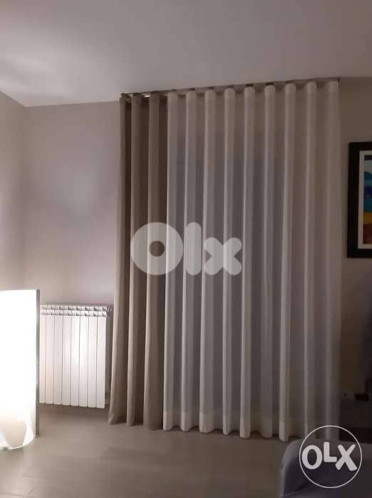 Curtains $10 per meter - برادي مخمل المتر ب10$ والتركيب الخياطة مجانا 3
