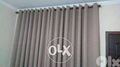 Curtains $10 per meter - برادي مخمل المتر ب10$ والتركيب الخياطة مجانا 4