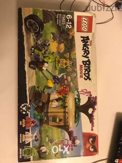 LEGO ,Angry Birds . Bird Island Egg Heist Building Kit (277 Piece)