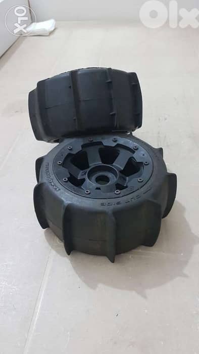 exchange on rc car, rc car ,Sand Tires Set of 2 for 1/5 Baja 5B 5T 5SC