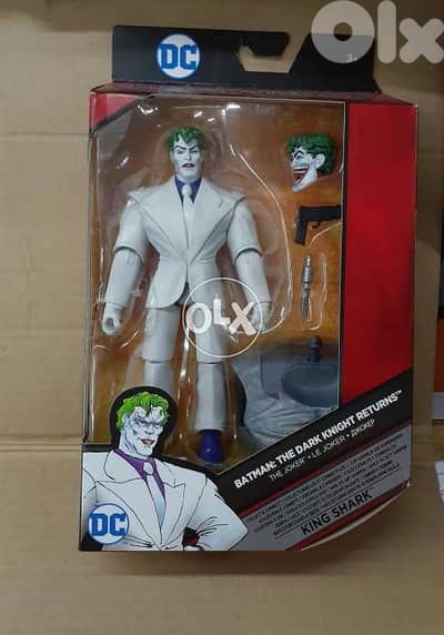 The Joker DC Comics plastic figure.