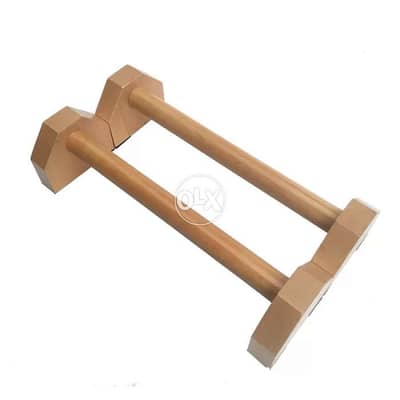 Pine wood parrallettes 2pcs