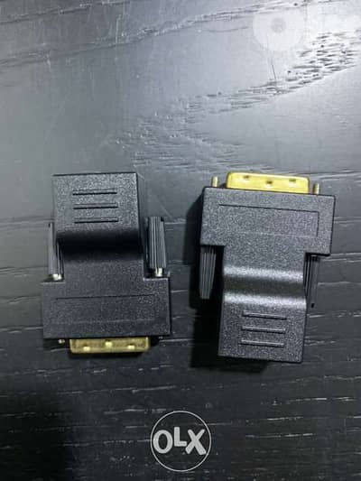 DVI to Cat 6 extended plug