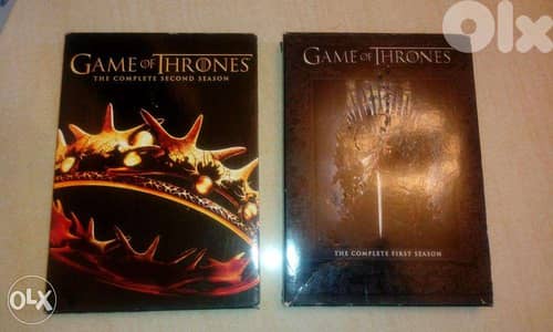 game of thrones original 10 dvds boxed seasons 1 & 2
