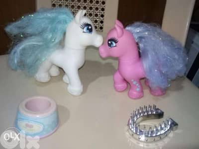 2 MY LITTLE PONY Rainbow Medium used still good dolls +2 pcs, both=18$