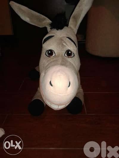 donkey from shreck peluche 60cm