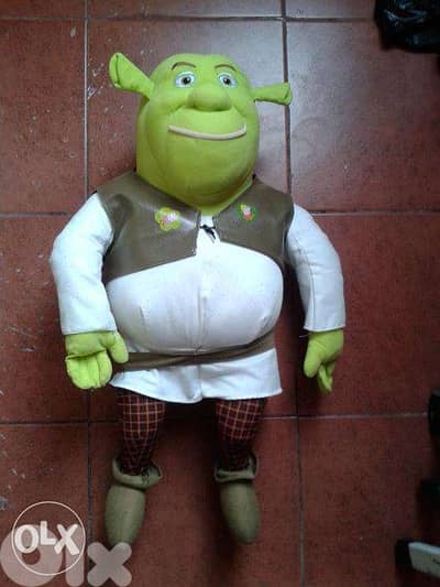 shreck big puppet "peluche" 60cm