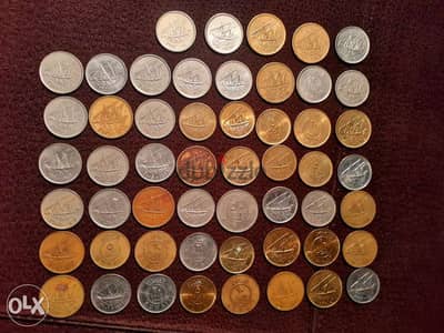 مجموعة عملات كويتية أنتيك
