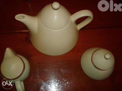 porcelaine tea set 3pcs