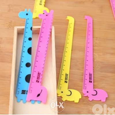 Unique giraffe elephant shape ruler 2$
