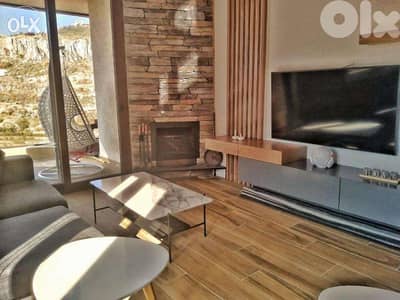 L08980-High-end Furnished Chalet For Rent in Faraya