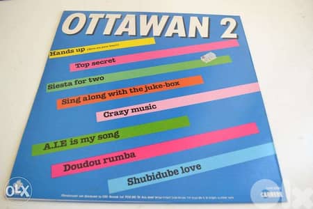 hands up second ottawan vinyl lp