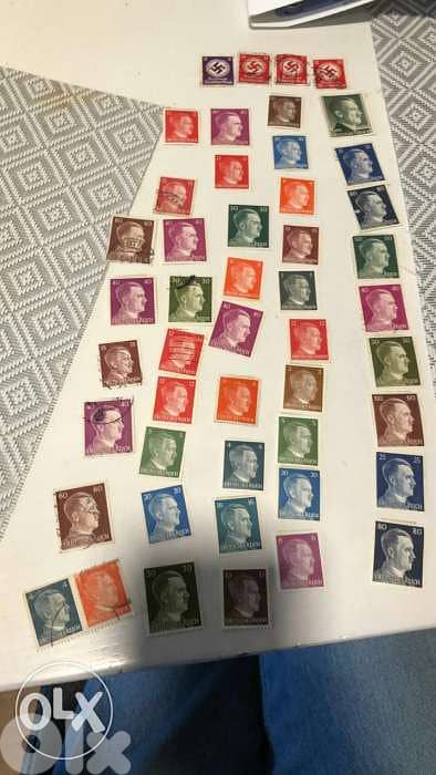 Hitler German Nazi Stamp
