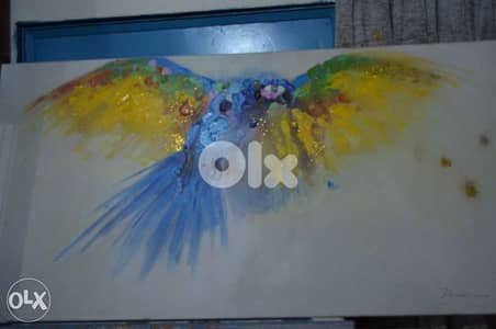 A handmade 0ilpaint