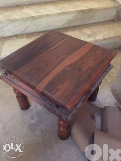 solid wood table