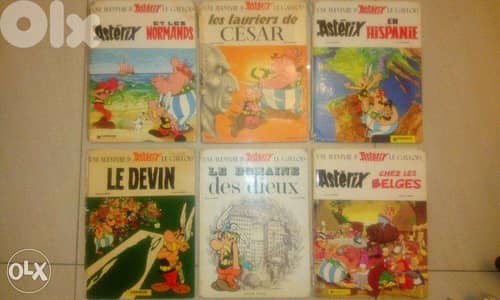 asterix et obelix comics many volumes check titles in description