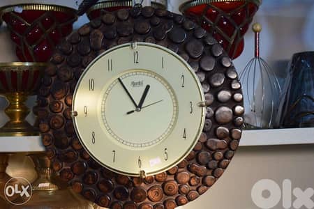 wooden clock handmade