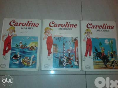 les aventures de caroline  v good condition 10$ the volume
