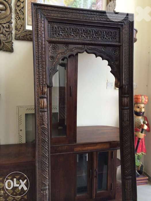 solid wood mirror 1
