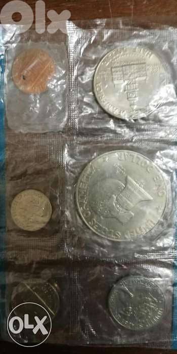 Set of Six USA Coins for the 200th Anniversary of the independence